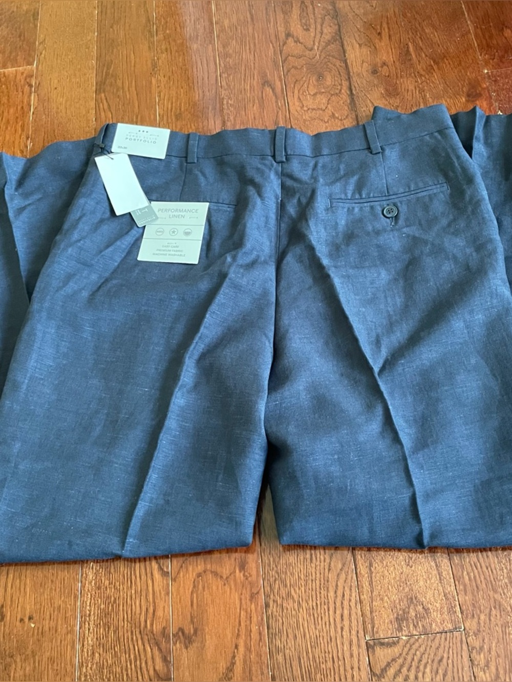 NWT Perry Ellis linen pants - Picture 2 of 3